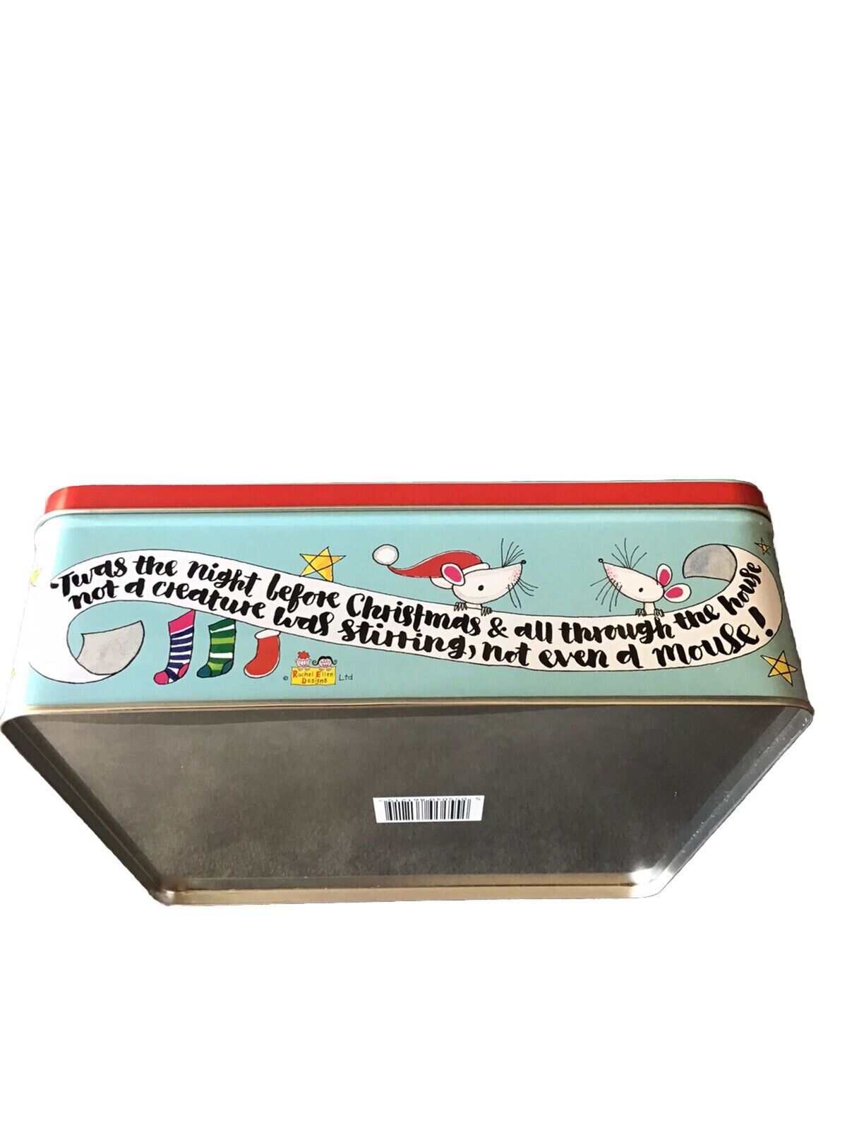 Christmas Eve Box Tin Perfect for Kids and Adults Christmas Gift, Pyjamas etc.