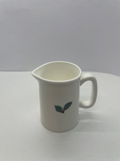 Sophie Allport Holly & Berry Christmas Mini China Jug, Brand New with gift box