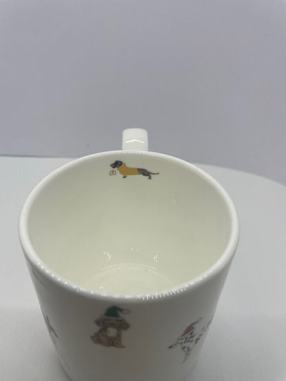 Sophie Allport Christmas Mug- three designs-Holly & Berry, Merry Wagmas and Dogs