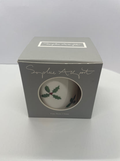 Sophie Allport Christmas Mug- three designs-Holly & Berry, Merry Wagmas and Dogs