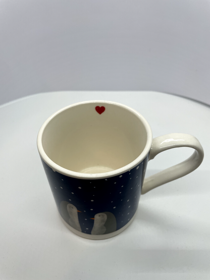 Transomnia Christmas Penguin Mug- ideal gift, tea or coffee mug