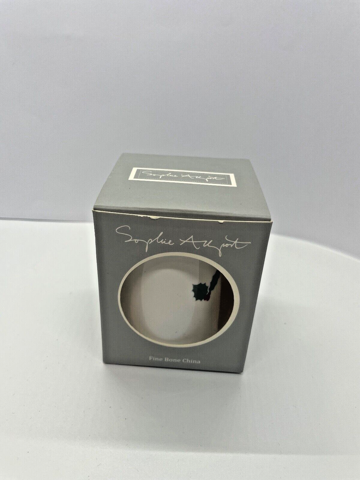 Sophie Allport Holly & Berry Christmas Mini China Jug, Brand New with gift box